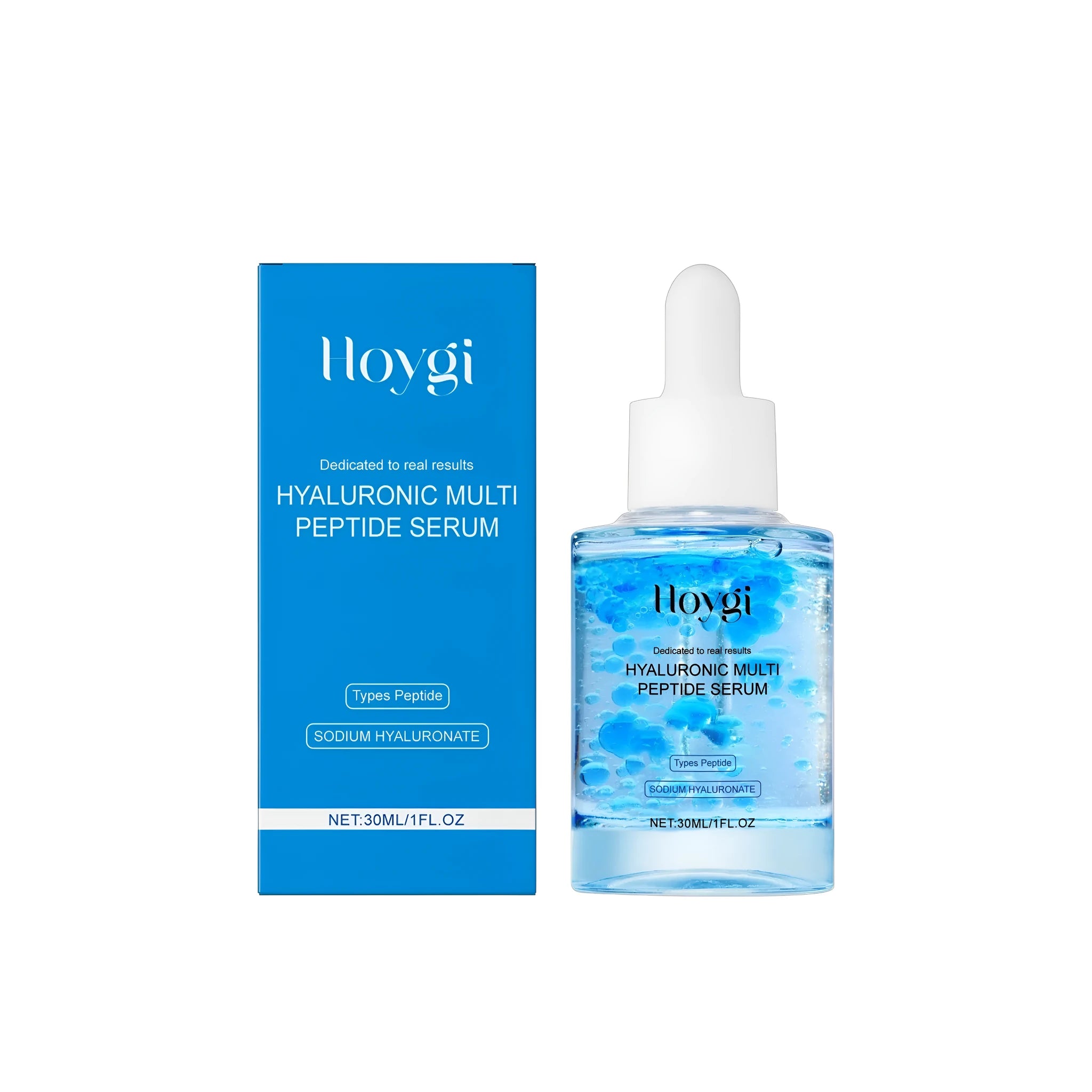 30ml bottle of hyaluronic acid multi peptide facial serum