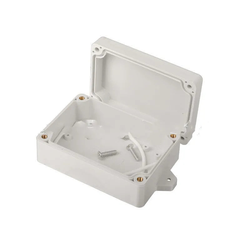 F4B-1 model ABS plastic waterproof instrument box for electrical components, dimensions 100mm x 68mm x 40mm.