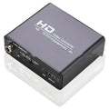 Black HDMI to DVI converter adapter with 1.5 metre cable and coaxial audio output port