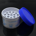 Orange and blue process cooling box for freezer cell recovery with gradient freezing technology