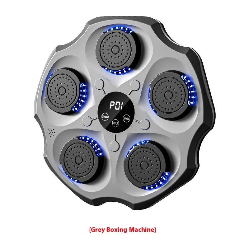 Bluetooth music boxing wall target with hanging design and adult gloves for home fitness training