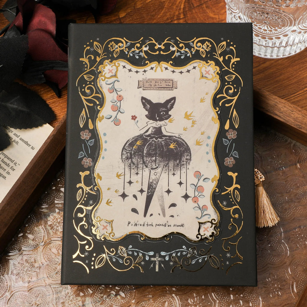 THALO Gothic retro style A5 notebook with choice of three artistic cover designs.