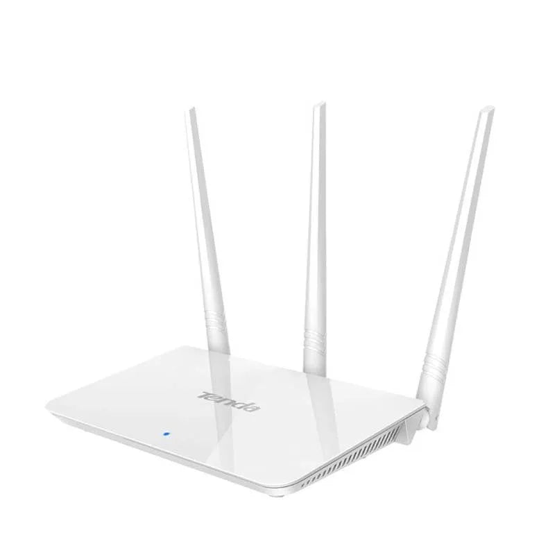 White US-style dual-band wireless router with 2.4GHz and 5GHz support