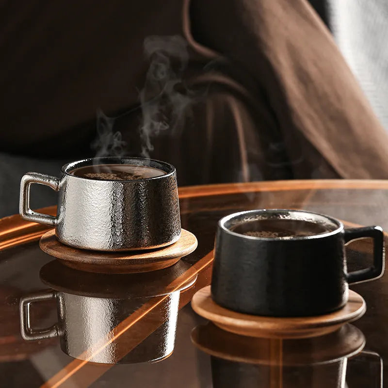 Office gift tumbler set with metal plated boxes and approximately 250ml capacity cup