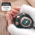 USB digital hand warmer heating pad in chosen colour with display.