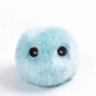 55mm colourful pet toy ball that makes animal sounds when touched by pets