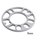 Automotive wheel hub widening gasket spacer in multiple thickness options for wheel modification