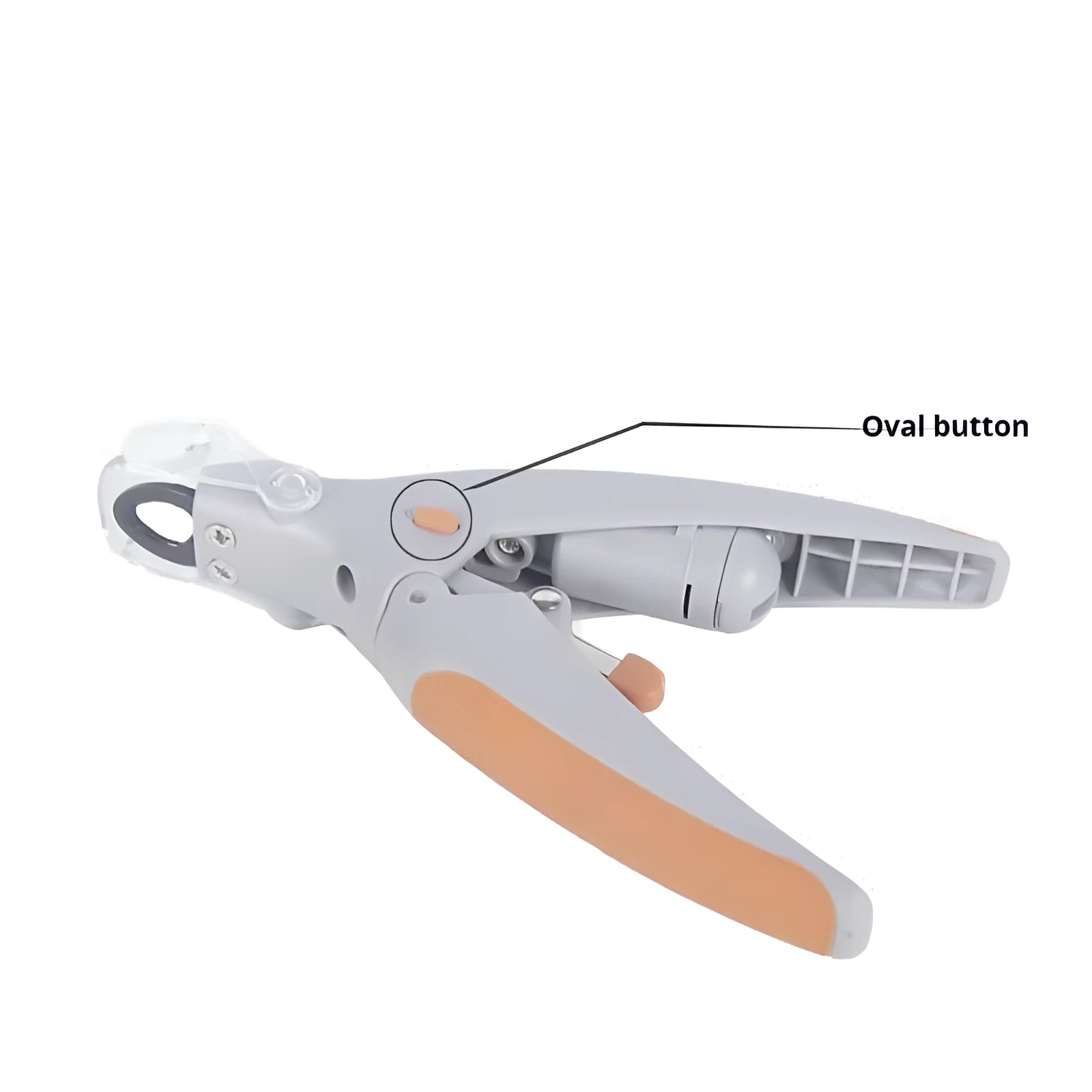 ABS plastic dog nail clipper with LED light and imitation blood line positioning system