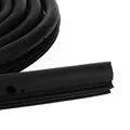 Black rubber sliding door seal for Toyota Hiace High Roof 2005- models
