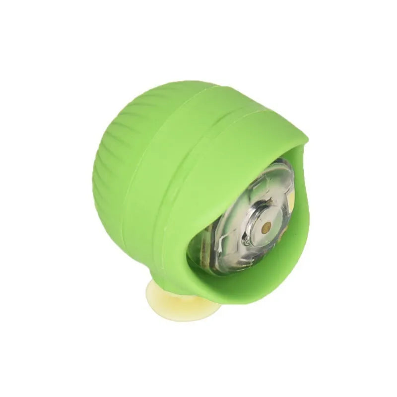 Camping warning shoe light made from PVC in yellow with compact dimensions 4.5cm x 3.3cm x 3cm