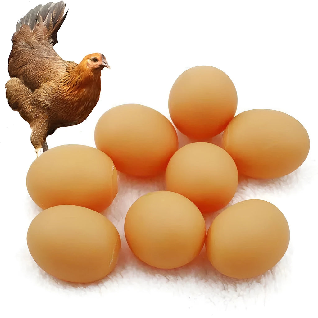 White simulation egg dog toy with textured surface for squeaking sound and tooth cleaning