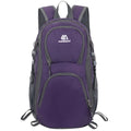 20 litre hiking backpack in Oxford cloth with air pillow belt, shown in multiple colour options.