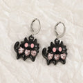 Women's alloy earrings with cross designs in multiple neutral colour options