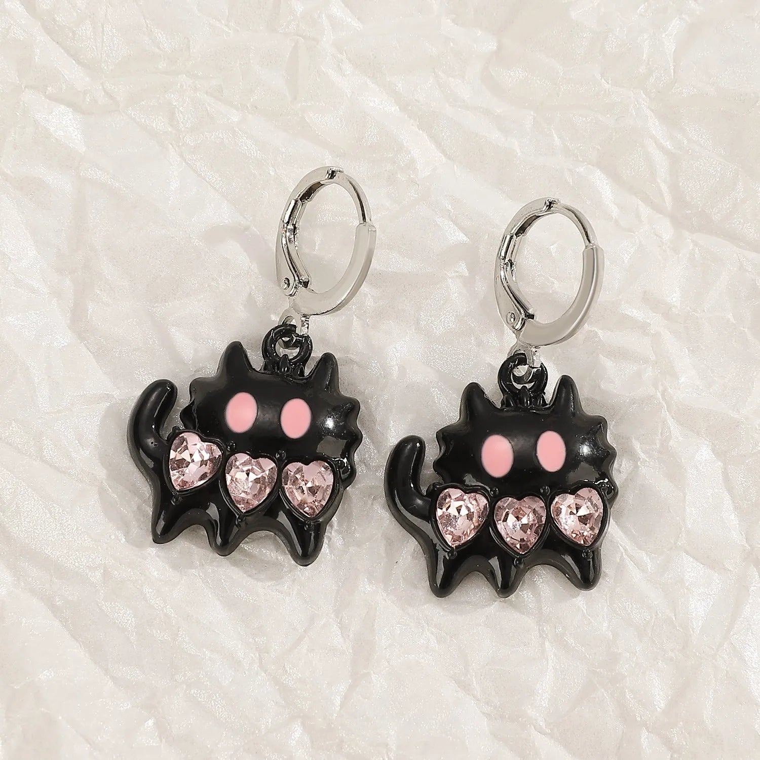 Women's alloy earrings with cross designs in multiple neutral colour options