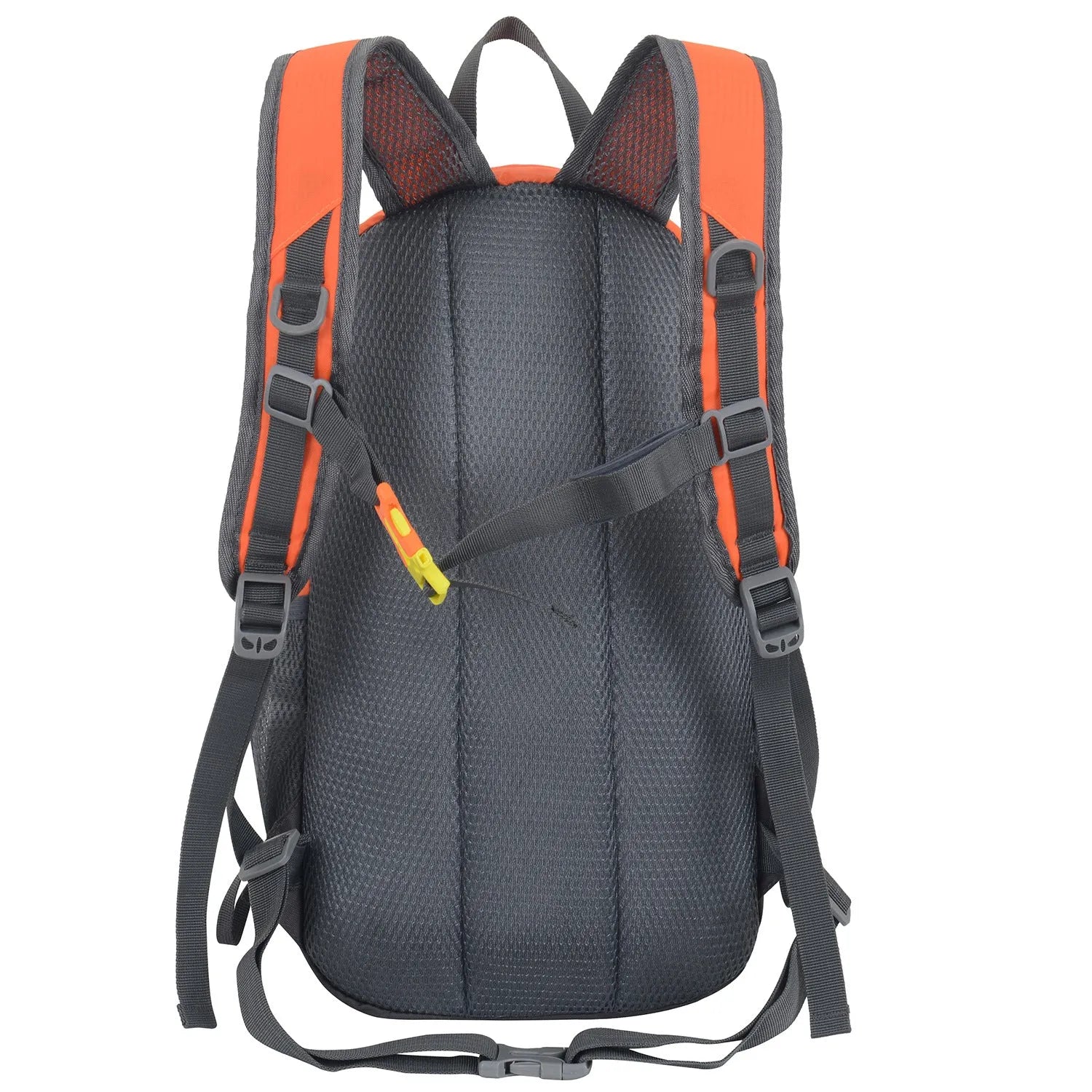 20 litre hiking backpack in Oxford cloth with air pillow belt, shown in multiple colour options.