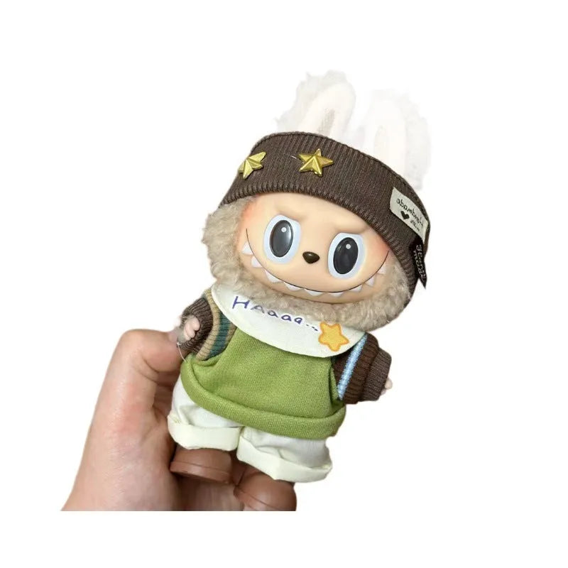 17cm plastic clothing for vinyl figurines with multiple style options
