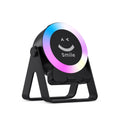 Black induction bracket Bluetooth speaker with rechargeable battery and waterproof design