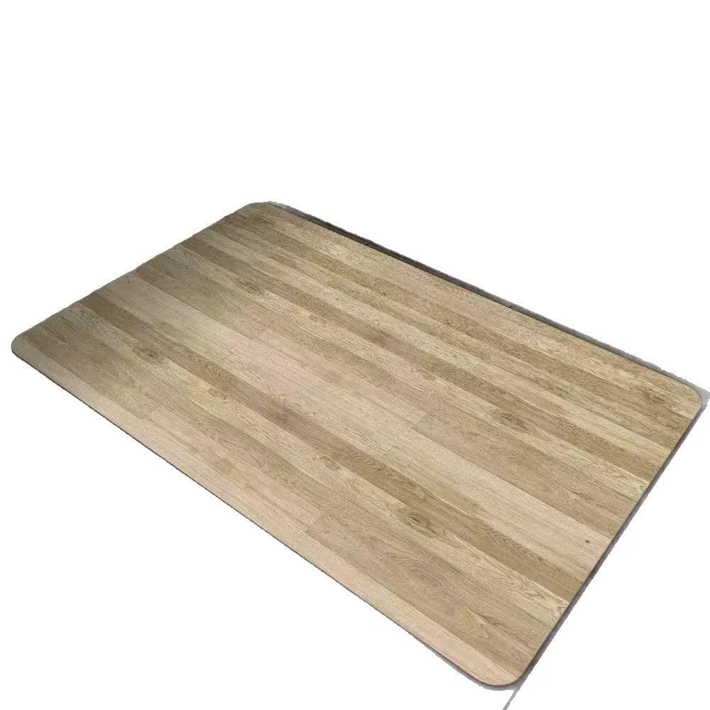 American wood grain geometric pattern diatom ooze non-slip bathroom floor mat