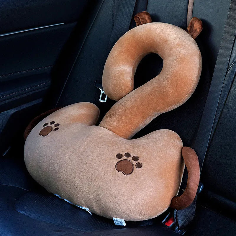 Square cartoon animal cushion pillow measuring 65x65cm with pp cotton filler