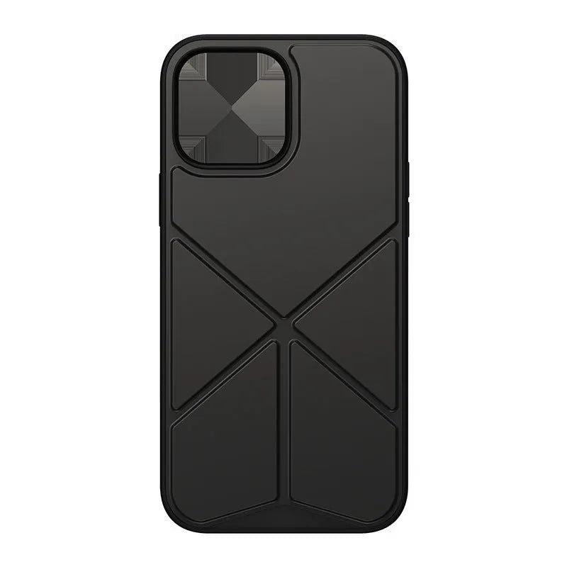 Simple black TPU back cover case for iPhone 13, 13 Pro, and 13 Pro Max.