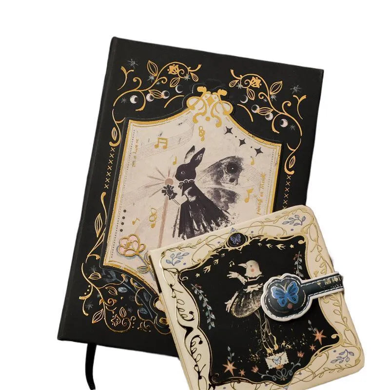 THALO Gothic retro style A5 notebook with choice of three artistic cover designs.