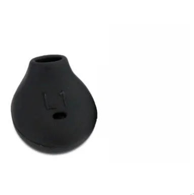 Black and white silicone sleeves for S6 Edge G9200 G9250 G920A in-ear earphones