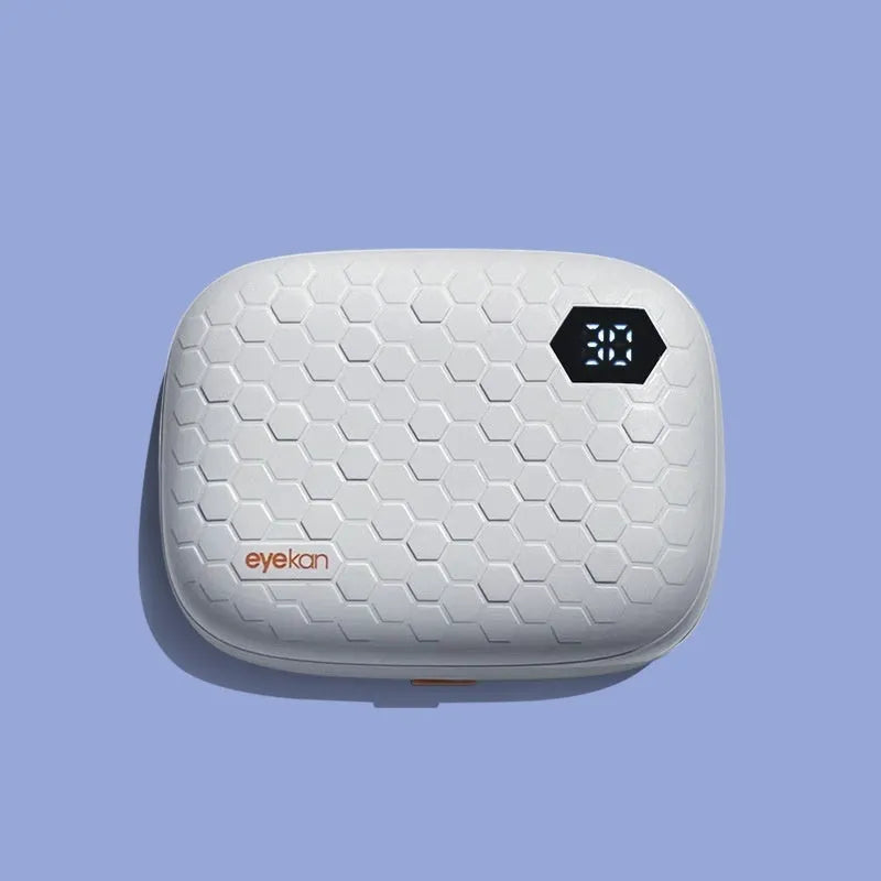 Automatic ultrasonic cleaning machine for invisible glasses in plastic 85x65x30mm design