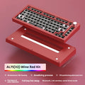 Heiji Snake aluminium mechanical keyboard kit with key puller and switch puller on a desk