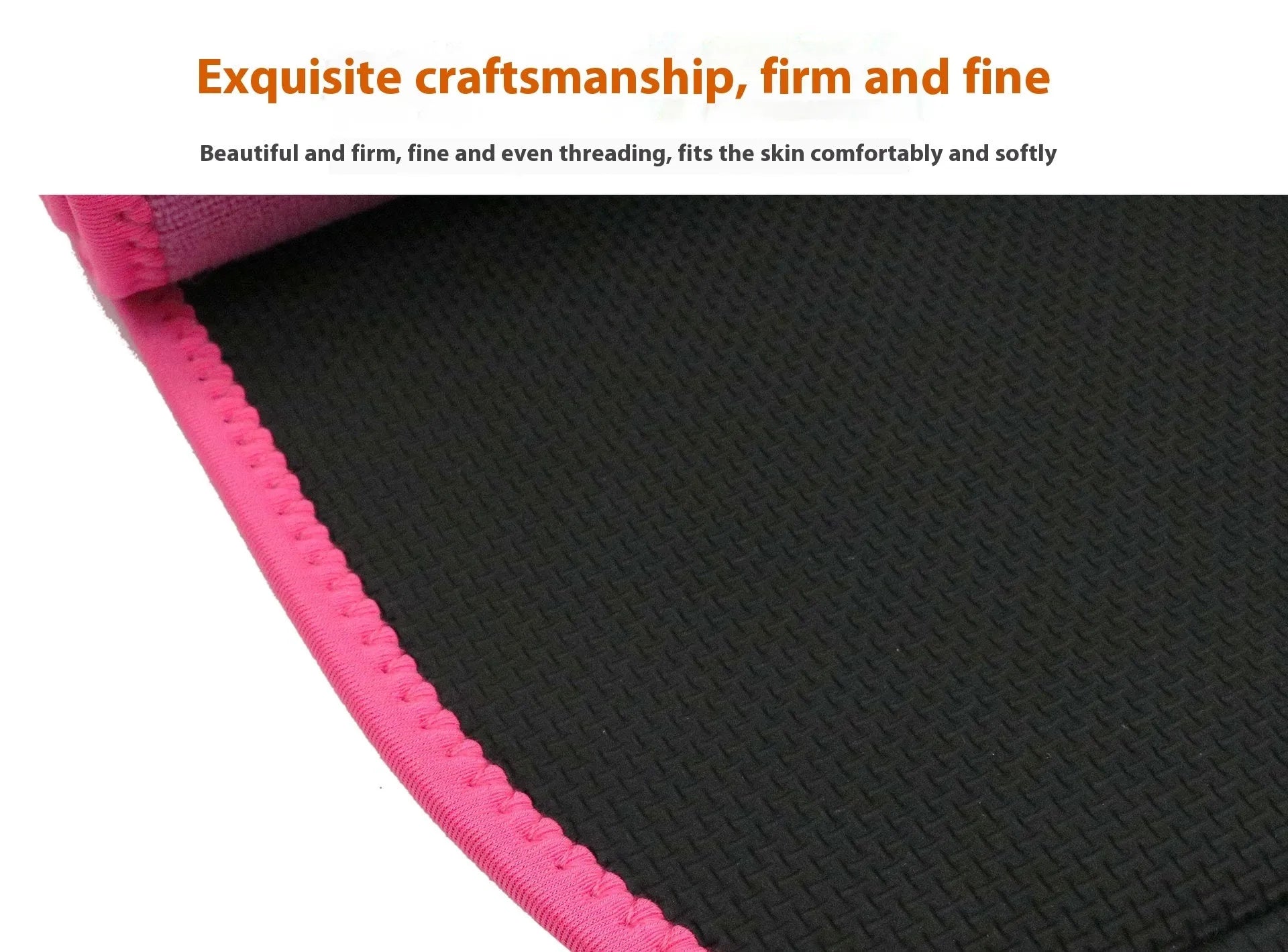 Fitness lumbar support belt in neoprene with adjustable strap for gym workouts