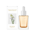 30ml bottle of facial tightening and brightening oil with vitamin E and tuberose extract.