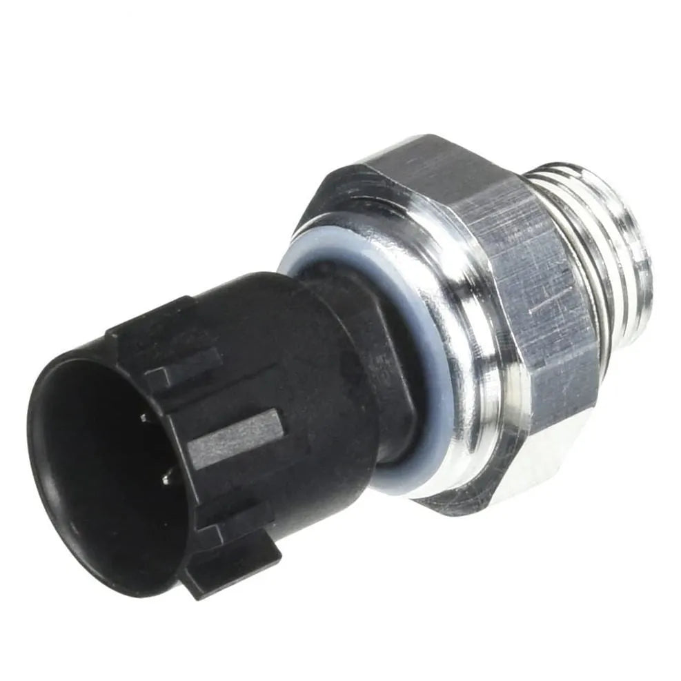 Silver automobile fuel pressure sensor for engine fuel system monitoring