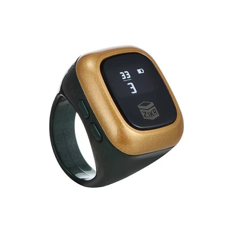 Al-Fatiha electronic digital tasbeeh counter in rose gold colour with digital display