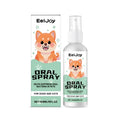 120ml bottle of chlorhexidine and mint pet oral spray for dog and cat dental care