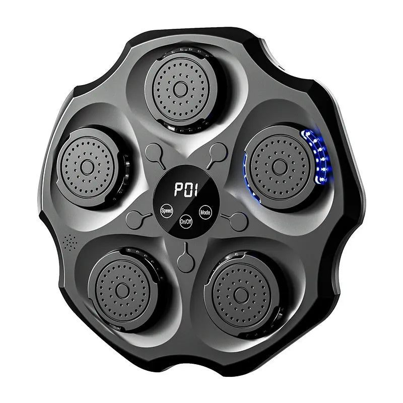 Bluetooth music boxing wall target with hanging design and adult gloves for home fitness training