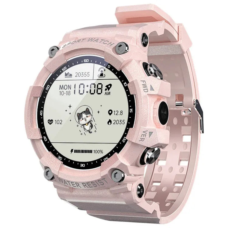 ATTACK 3 IP67 waterproof Bluetooth sports watch with colour screen on wrist.