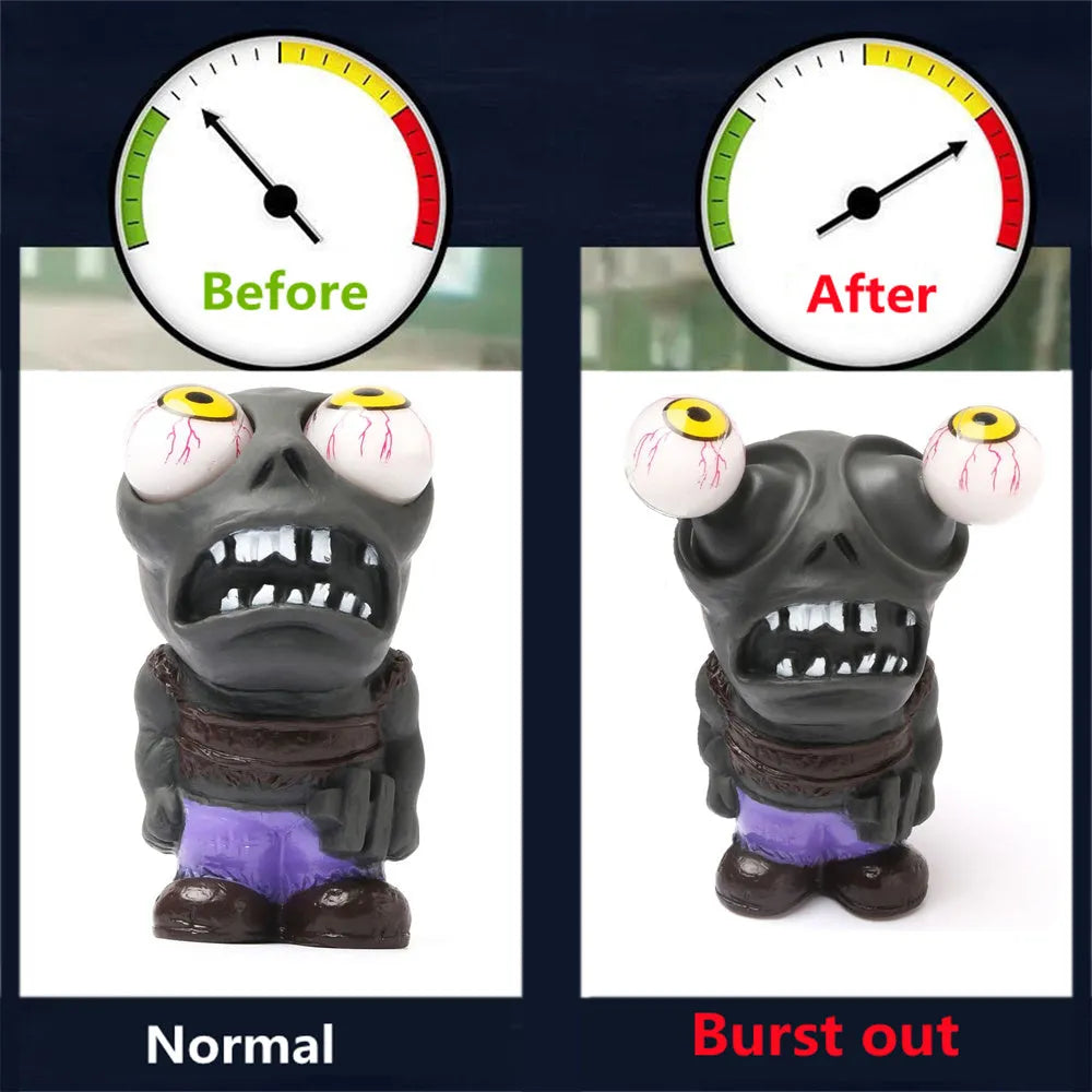 Turbo car blow-off valve ornament kit showing rubber doll, pressure valve, copper connectors and tubing
