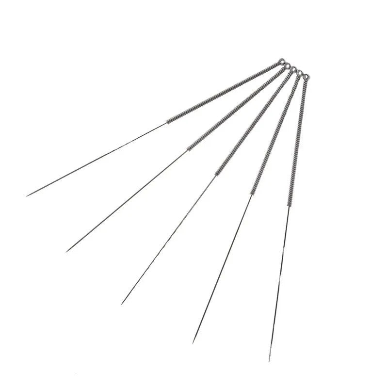 Mk8 E3D nozzle cleaning needles in five sizes with ten pieces per box for 3D printer maintenance
