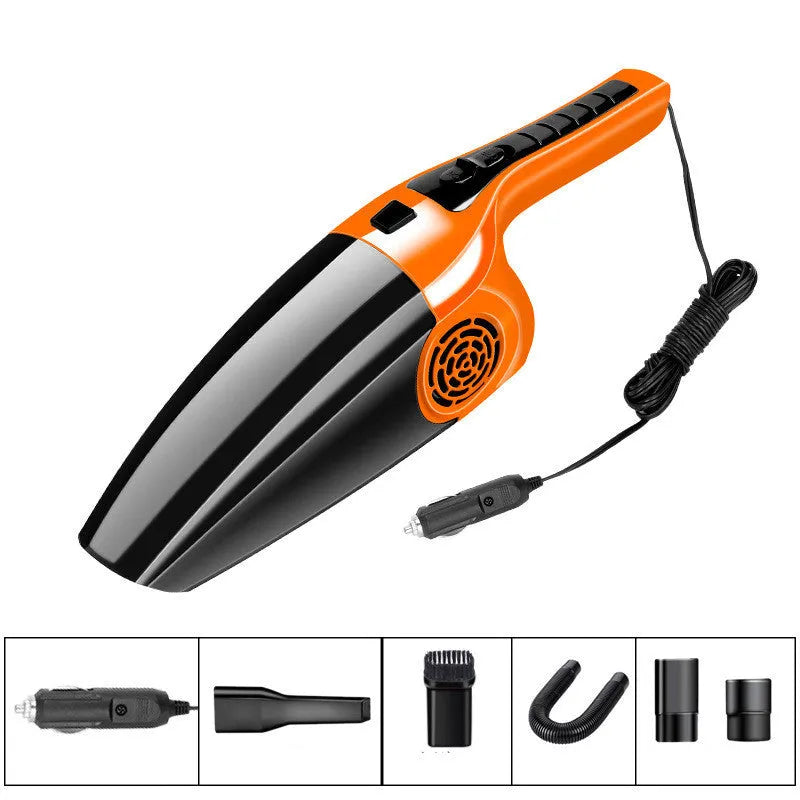PoHigh Hypa eighth generation black car vacuum cleaner with cigarette lighter plug
