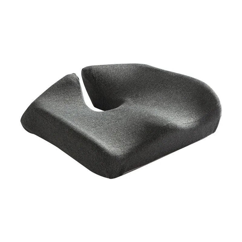 Memory foam office chair cushion with lumbar support measuring 36x40x11cm