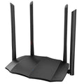 AC8 dual-band wireless router with gigabit ports measuring 365x286x70mm