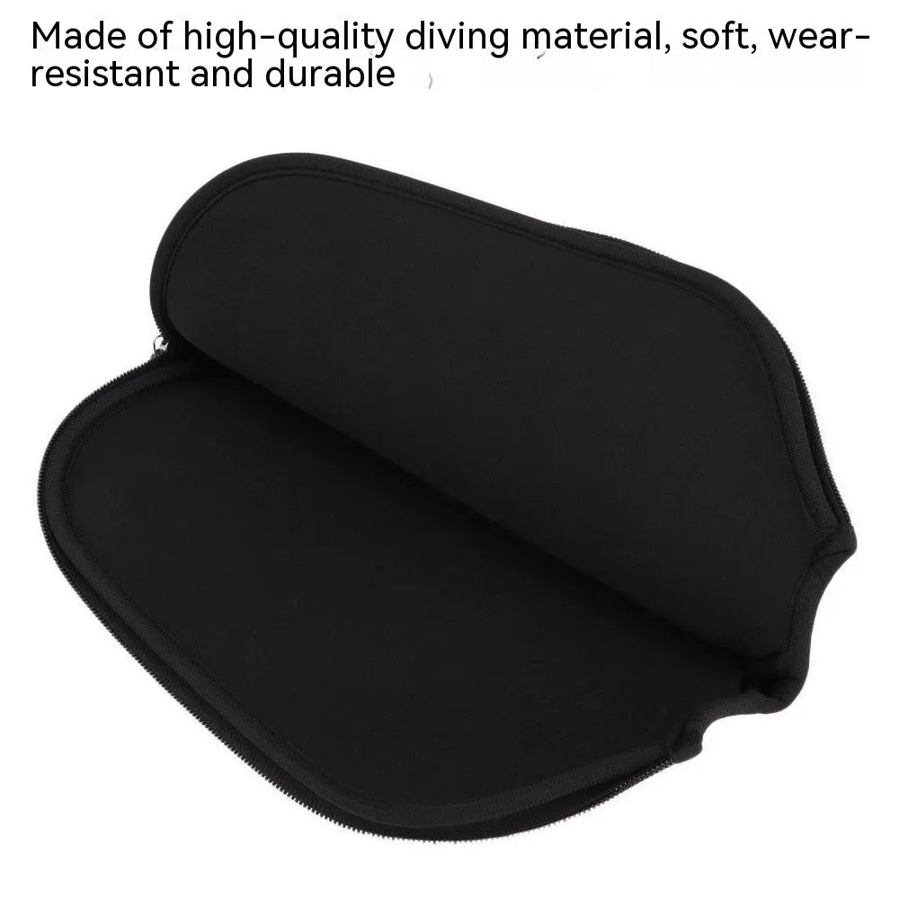 Peak Racket Protective Sleeve black neoprene cover for table tennis racket