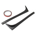 Black ABS plastic rear window spoiler wing for Volkswagen Golf 7 MK7 car