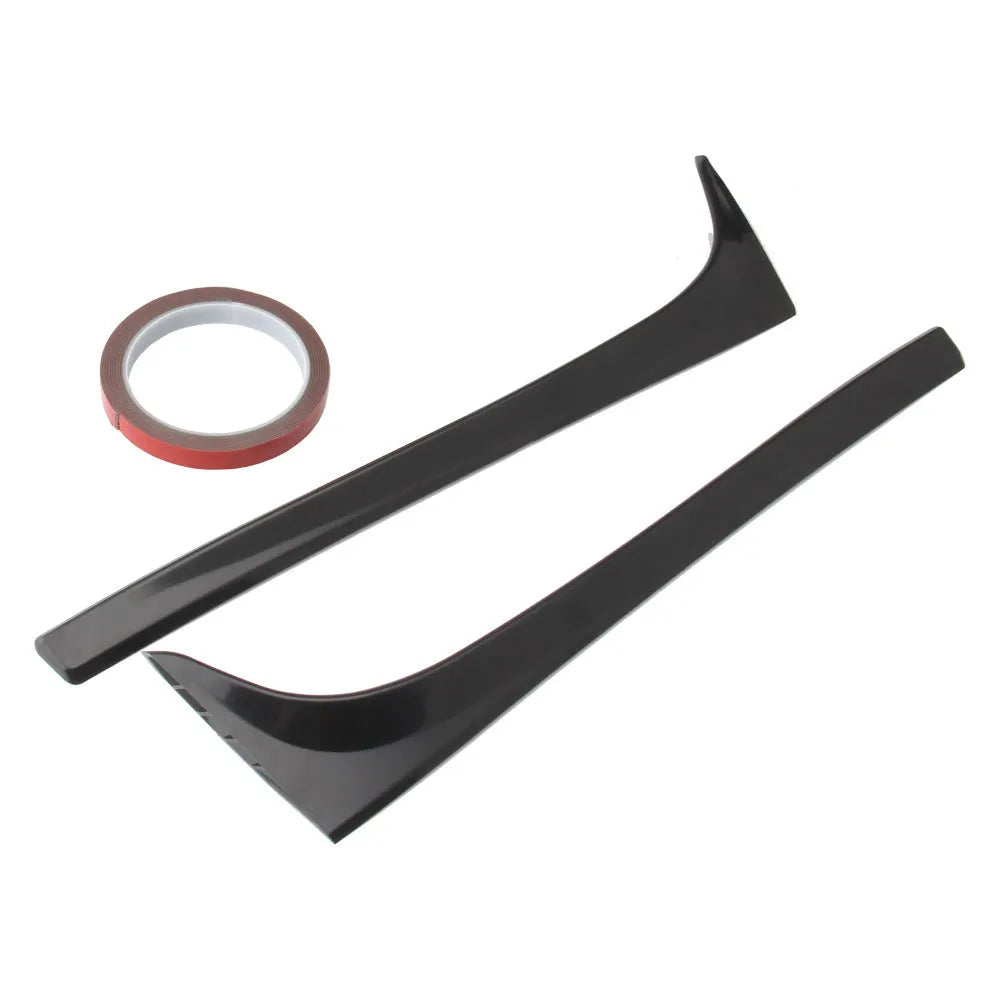Black ABS plastic rear window spoiler wing for Volkswagen Golf 7 MK7 car