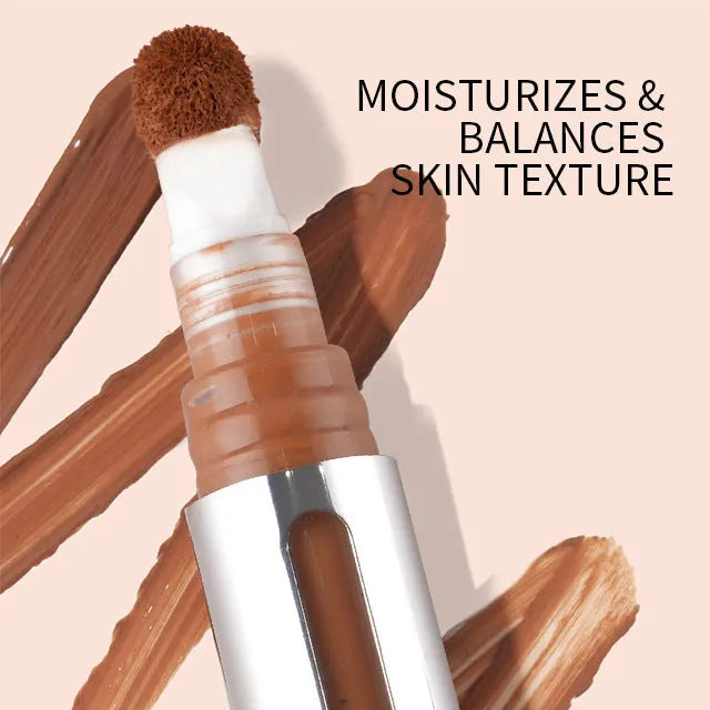 Waterproof contour concealer makeup stick shown in 24 different colour shades for nose and face sculpting.