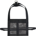 Black Oxford cloth calf and large dog weighing sling measuring 150cm long.