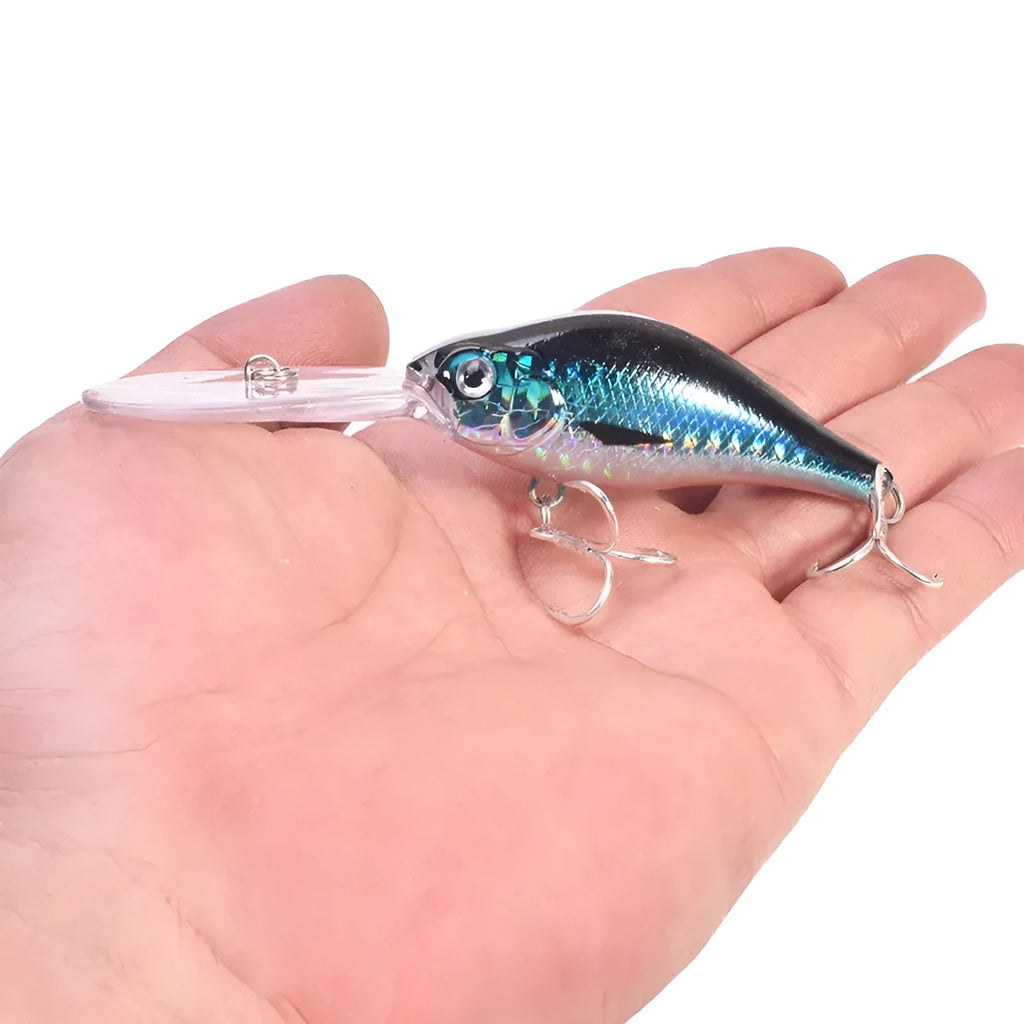 Floating Rock Little Fat Man 10.5cm deep diving fishing lure in multiple colours