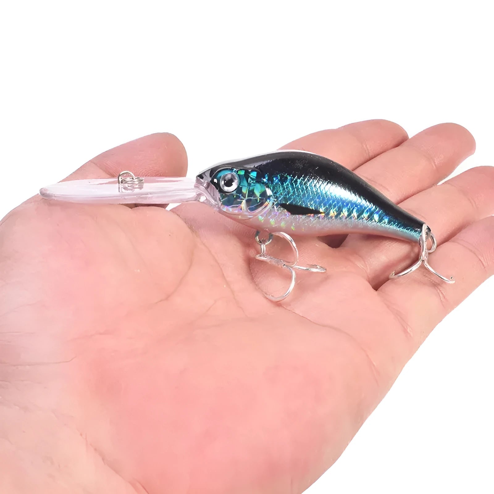 Floating Rock Little Fat Man 10.5cm deep diving fishing lure in multiple colours