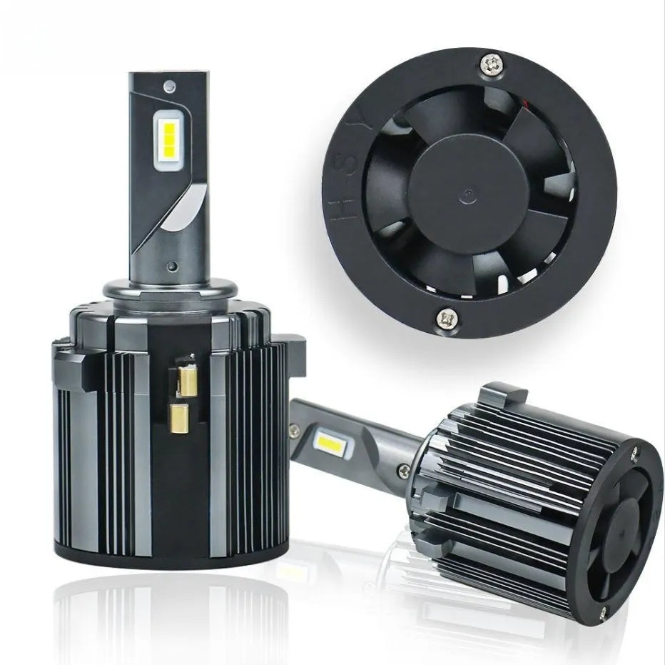 Golf 7 LED headlight replacement bulb with aviation aluminium alloy construction