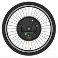 Imotor 3.0 intelligent micro-power wheel conversion kit for electric bicycle retrofit in black finish