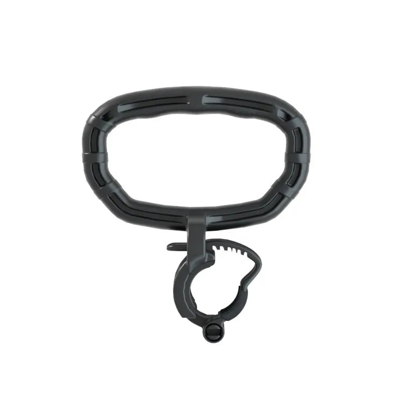 Black PP adjustable kettlebell handle with 21x19cm dimensions for home strength training